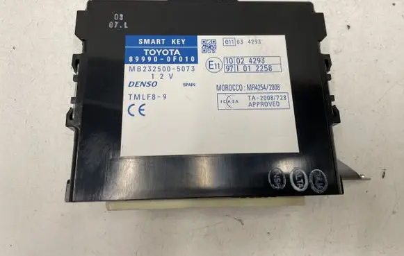 Toyota Verso Other control units/modules 899900F010 MB2325005073