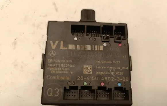 Mercedes-Benz C W204 Door control unit/module A2129003914