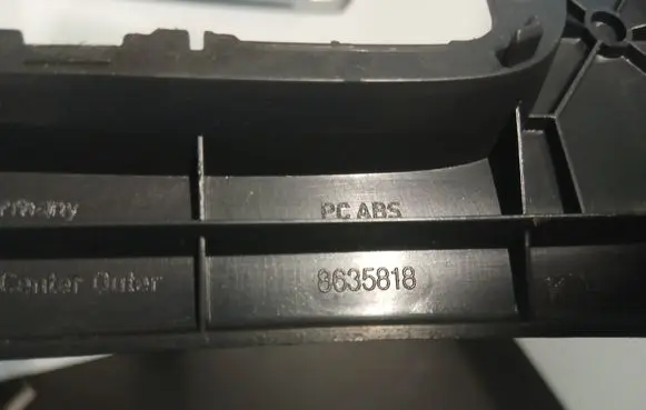 Volvo XC70 Climate control/heater control trim 8635818