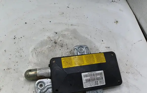 Front door airbag