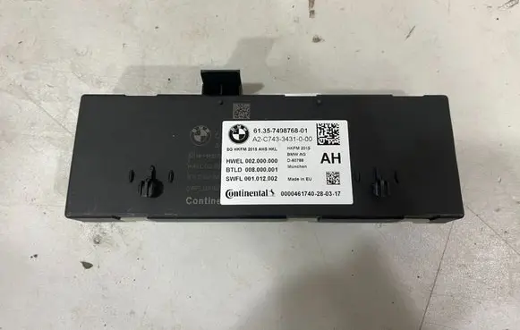 BMW 6 G32 Gran Turismo Tailgate/trunk control unit/module 7498768 5A19DB5