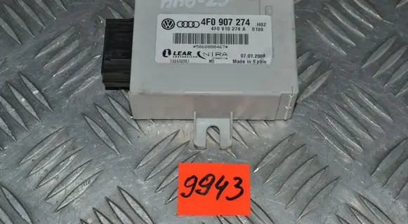 Audi A6 S6 C6 4F Tire pressure control unit 4F0907274