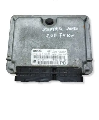 Opel Zafira A Engine control unit/module 28SA4802 24417169 0281010268