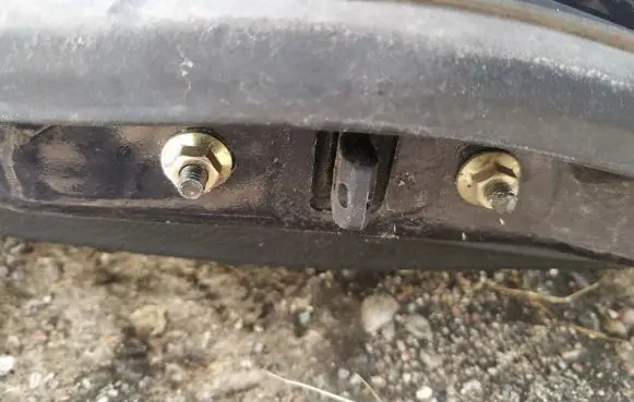 Mazda Xedos 9 Rear door check strap stopper