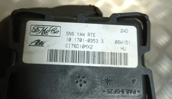 Ford Focus ESP acceleration yaw rate sensor 10170103533