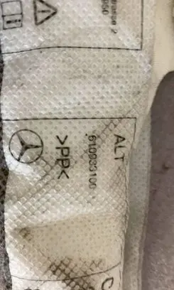 Mercedes-Benz CLS C218 X218 Roof airbag 610932901 2188600102