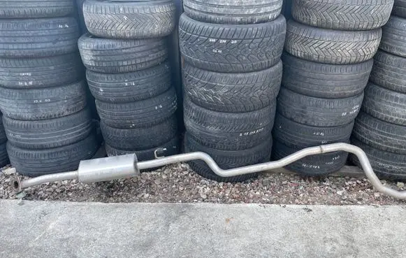 Opel Astra K Muffler/silencer 13453246