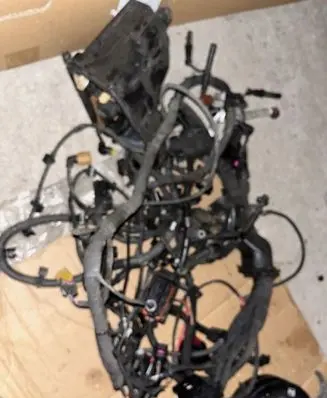 Audi Q7 4M Engine installation wiring loom