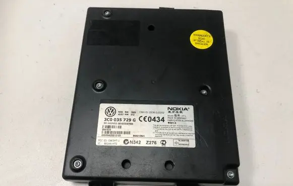 Volkswagen PASSAT B6 Bluetooth control unit module 3C0035729G