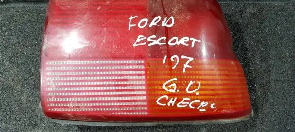 Ford Escort Rear/tail lights