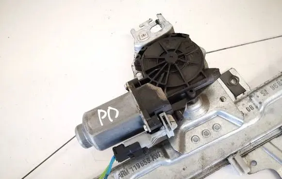 Front door window regulator motor