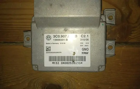 Volkswagen PASSAT B6 Hand brake control module 3C0907801B