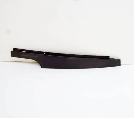 Front door glass trim molding