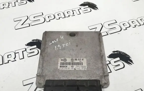 Volkswagen Golf IV Engine control unit/module 038906019AM 28SA4087 0281010091