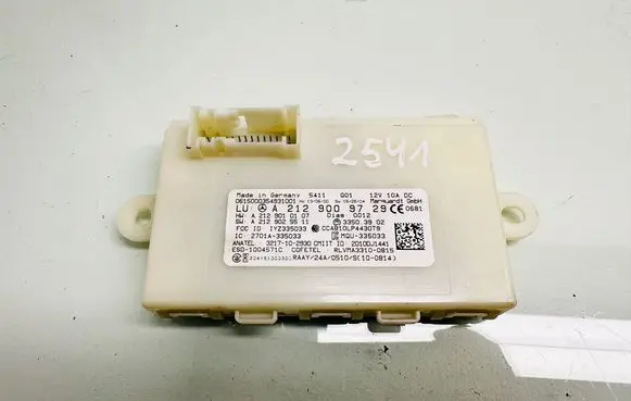Mercedes-Benz A W176 Keyless (KESSY) go control unit/module A2129009729