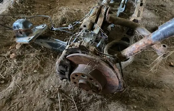 Volkswagen Jetta VI Rear axle beam 