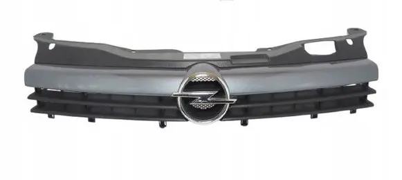 Opel Astra H Front bumper upper radiator grill 13108463