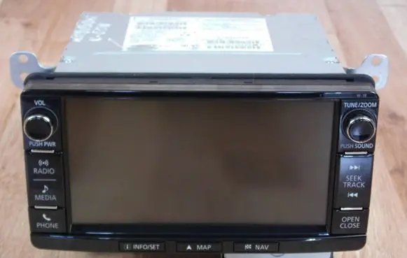 Mitsubishi Eclipse Cross Radio/CD/DVD/GPS head unit 8750A578 8750A556