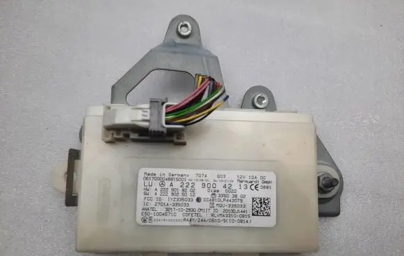 Mercedes-Benz C AMG W205 Keyless (KESSY) go control unit/module A2229004213