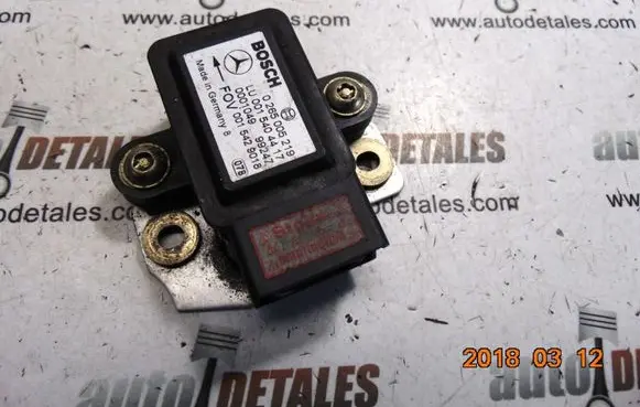 Mercedes-Benz A W168 ESP acceleration yaw rate sensor A0265005219