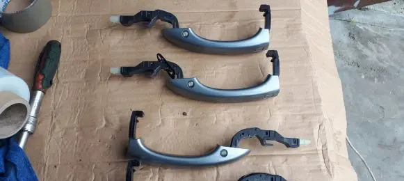 Audi A6 S6 C7 4G Rear door exterior handle 4H0837205 4H0837206