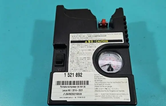 Lexus NX Tire air pump compressor IMPRK1521892