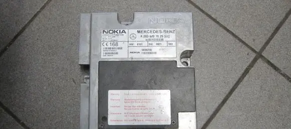 Mercedes-Benz C W203 Phone control unit/module A2038207026