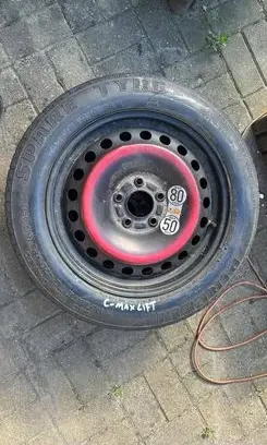 Ford C-MAX II R16 spare wheel DOJAZDOWE