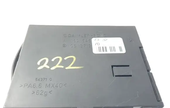 Mercedes-Benz ML W163 Comfort/convenience module A1635457332
