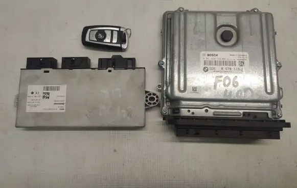 BMW 6 F06 Gran coupe Engine ECU kit and lock set 8578115 61359339272