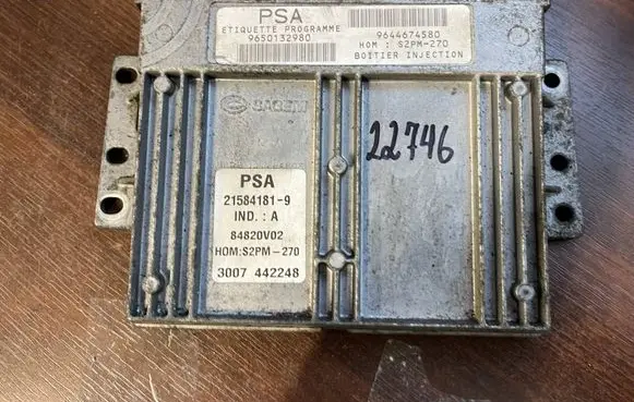 Citroen Xsara Picasso Engine control unit/module 9644674580 9650132980