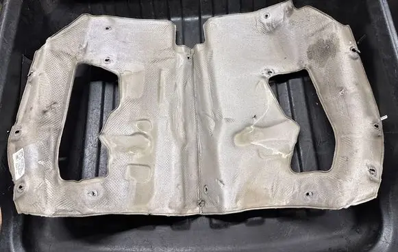 Audi A4 S4 B9 8W Heat shield in engine bay 8W0803979F