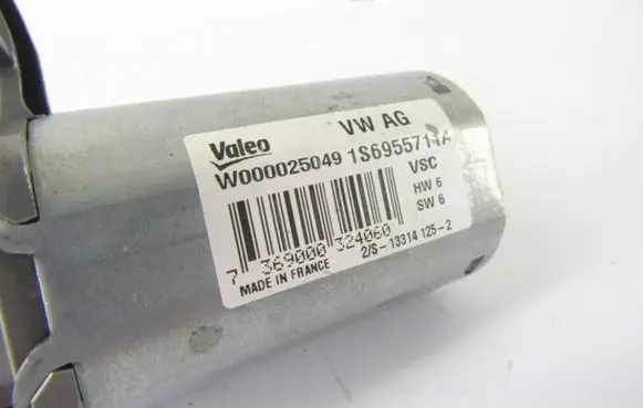 Volkswagen Up Rear window wiper motor 1S6955711A