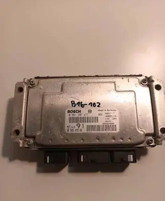 Peugeot 206 Engine control unit/module 0261207477 9643218980 9650347980