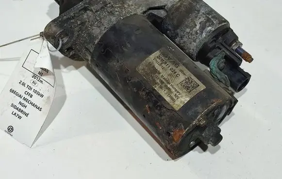 Volkswagen Tiguan Starter motor 02M911024C 27032012 153009010