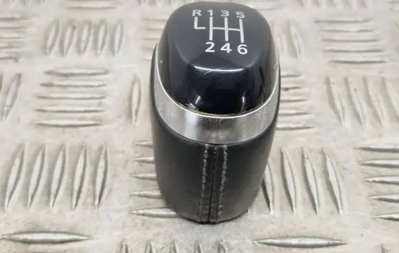 Renault Scenic IV - Grand scenic IV Gear lever shifter trim leather/knob 