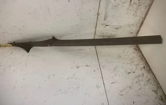 Volkswagen Golf VI Front sill trim cover 1K3853371