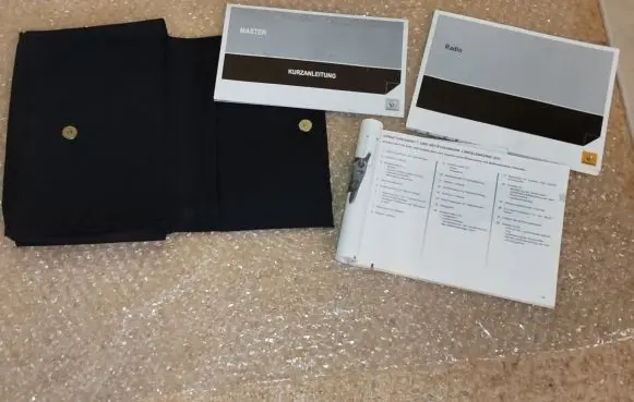 Renault Master III User manual 806010032R 999102899R 984504625R