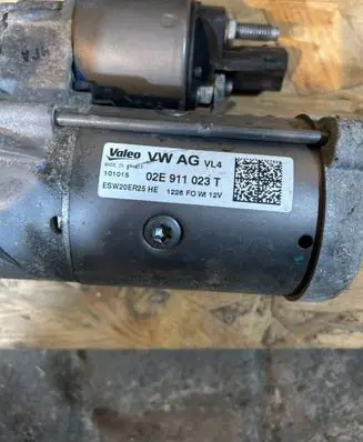 Volkswagen PASSAT B8 Starter motor 02E911023T ESW20ER25HE