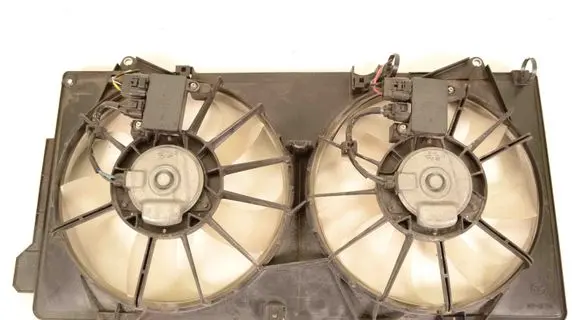 Mazda 3 II Radiator cooling fan shroud 2680005090 4993003440