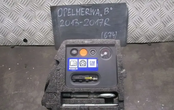 Opel Meriva B Tire air pump compressor 
