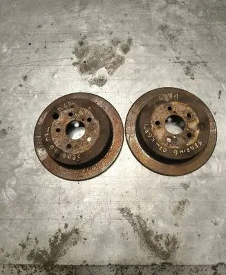 Chrysler Sebring (JS) Rear brake disc 1492 6284