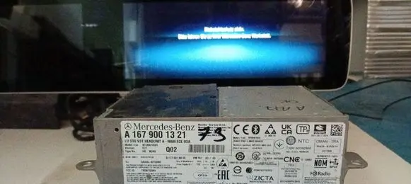 Mercedes-Benz A W177 Radio/CD/DVD/GPS head unit A1679001321
