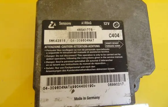 Fiat Bravo - Brava Airbag control unit/module 46541775
