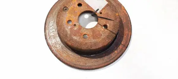 Toyota Corolla Verso AR10 Rear brake disc neventiliuojamas