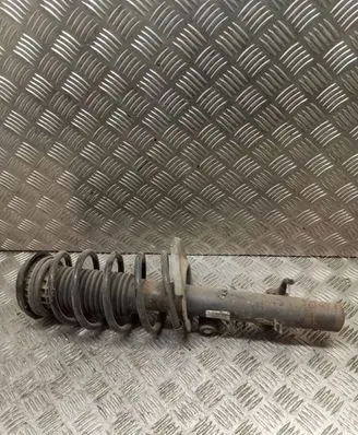 Front shock absorber with coil spring