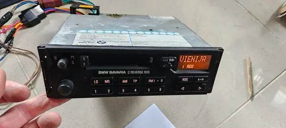 BMW 5 E34 Radio/CD/DVD/GPS head unit 8353564 7641836340 65128353564