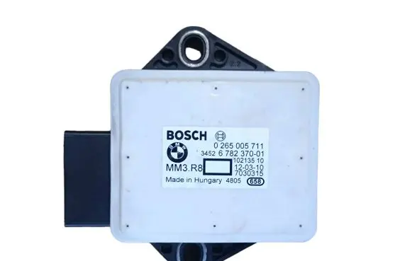 BMW X6 E71 ESP acceleration yaw rate sensor 6782370 0265005711 7030315
