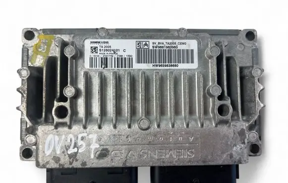 Peugeot 307 Gearbox control unit/module 9661983980 9659838680