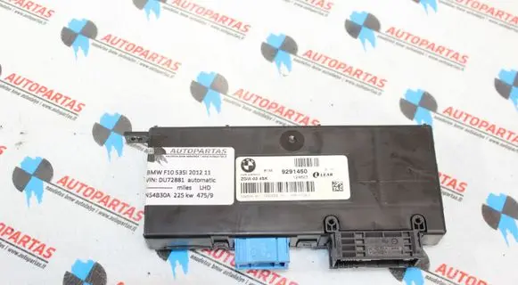 BMW 5 F10 F11 Gateway control module 9291450